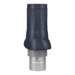 Выход вентиляционный D125/160 Gray Graphite пластик ERA VWO 125-160 Gray Graphite