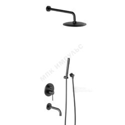 Система душевая черный Scandinavian Pure Damixa 936510300