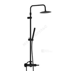 Система душевая с одноручным смесителем черный Scandinavian Pure Damixa 936710300