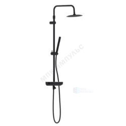 Система душевая с одноручным смесителем черный Scandinavian Pure Damixa 936730300