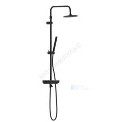Система душевая с термостатическим смесителем черный Scandinavian Pure Damixa 936760300