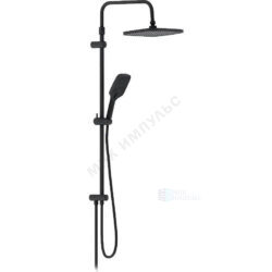 Система душевая без смесителя черный Gala Damixa 953000300