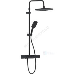 Система душевая с термостатическим смесителем черный Gala Damixa 953760300