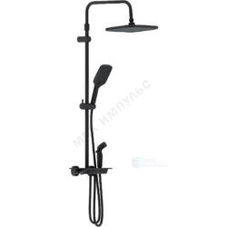 Система душевая с термостатическим смесителем черный Gala Damixa 953770300