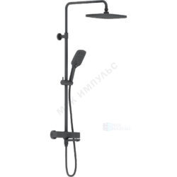 Система душевая с термостатическим смесителем черный Gala Damixa 953810300