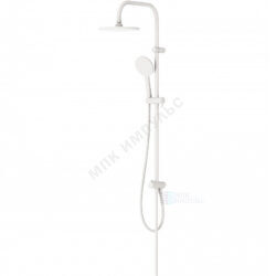 Система душевая без смесителя белый Jupiter Damixa 977000200