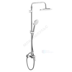 Система душевая с одноручным смесителем хром Jupiter Damixa 977710000
