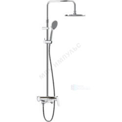 Система душевая с одноручным смесителем хром Jupiter Damixa 977730000