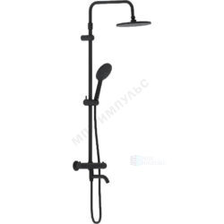 Система душевая с термостатическим смесителем черный Jupiter Damixa 977810300