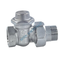 Клапан запорный Ду 20 Ру16 ВР прямой штуцер без уплотнения R715TG Giacomini R715X034