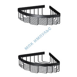 Полка угловая 2шт Sense L черный AM.PM A7452222