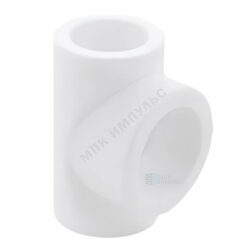 Тройник PP-R переходной белый Дн 20х25х20 внутренняя пайка RTP (РосТурПласт) 28801