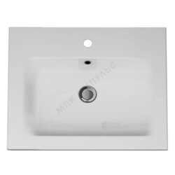 Умывальник мебельный Spirit V2.0 60 1 отверстие под смеситель по центру белый AM.PM M70AWCC0602WG