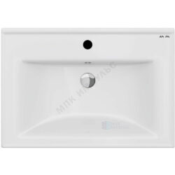 Умывальник мебельный X-Joy 65 1 отверстие под смеситель по центру белый AM.PM M85AWCC0652WG64