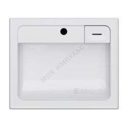 Умывальник подвесной над стиральной машиной X-Joy 60 1 отверстие под смеситель по центру белый AM.PM M85AWCC0602WG