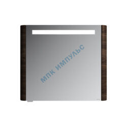 Шкаф зеркальный Sensation 80 левый орех с подсветкой AM.PM M30MCL0801NF