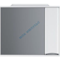 Шкаф зеркальный Like 80 правый белый глянец с подсветкой AM.PM M80MPR0801WG