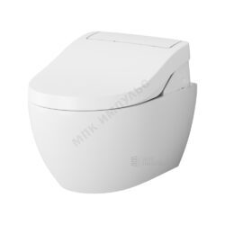 Унитаз-биде подвесной с электронным сиденьем пластик микролифт белый Awe AM.PM C111739SC