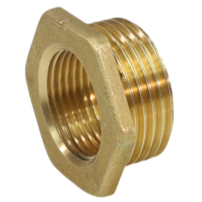 Футорка латунь Ду 32х15 (1 1/4"х1/2") НР/ВР R93 Giacomini R93Y012 — изображение 2
