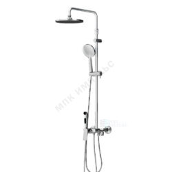 Система душевая с одноручным смесителем хром Jupiter Damixa 977770000