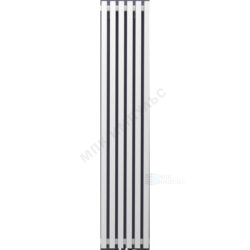 Радиатор трубчатый QUADRUM 30 V 1-2000 13 секций без т/клапана с нижней подводкой прав ВР G 1/2" с кронштейнами RAL 9016 (транспортный белый) КЗТО QUD30V1200013RRAL9016