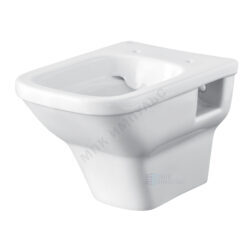 Унитаз подвесной без сиденья белый Лайн Rimless Santek 1.WH50.1.608