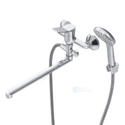 Смеситель для ванны с душем одноручный белый X-Joy AM.PM F85A90100