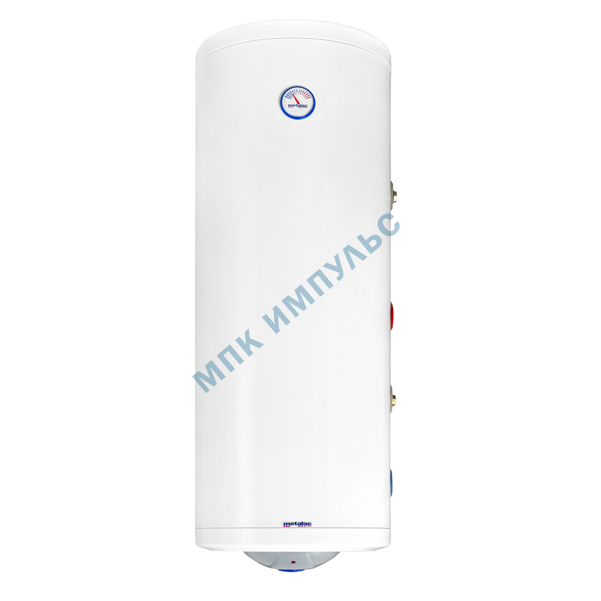 Бойлер комбинированного нагрева 150 л COMBI PRO WR 150 1 т/о правое подключение в комплекте ТЭН Metalac Bojler 173256