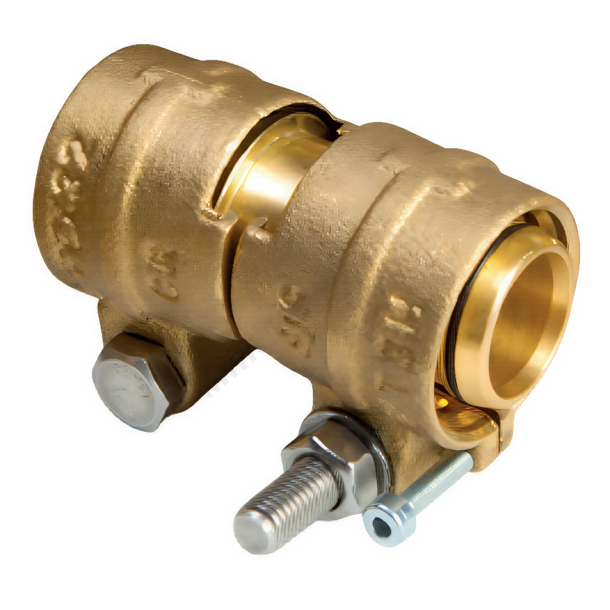 Муфта зажимная латунь Дн 50х4,6 Flexalen WAK50-50/4,6