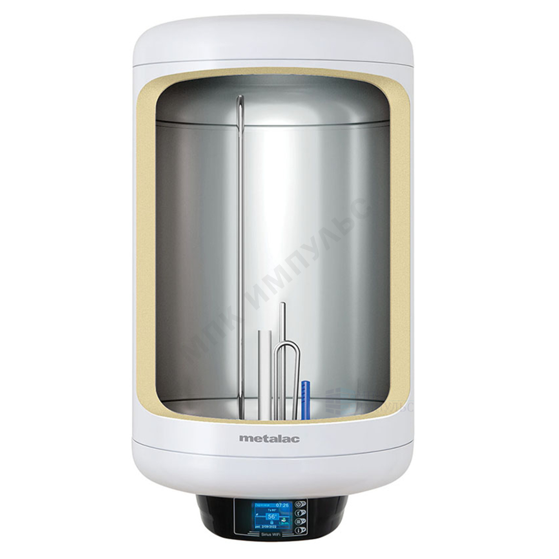 Водонагреватель электрический накопительный 120 л 2 кВт Sirius MB P120 Wi Metalac Bojler 368390 — изображение 2