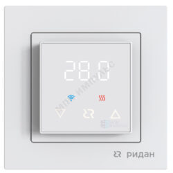 Терморегулятор для теплого пола Classy белый с Wi-Fi Ридан 21RT0104R