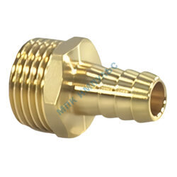 Переходник штуцерный латунь неразъемный для шланга Дн 20х1/2" НР SantechSystems