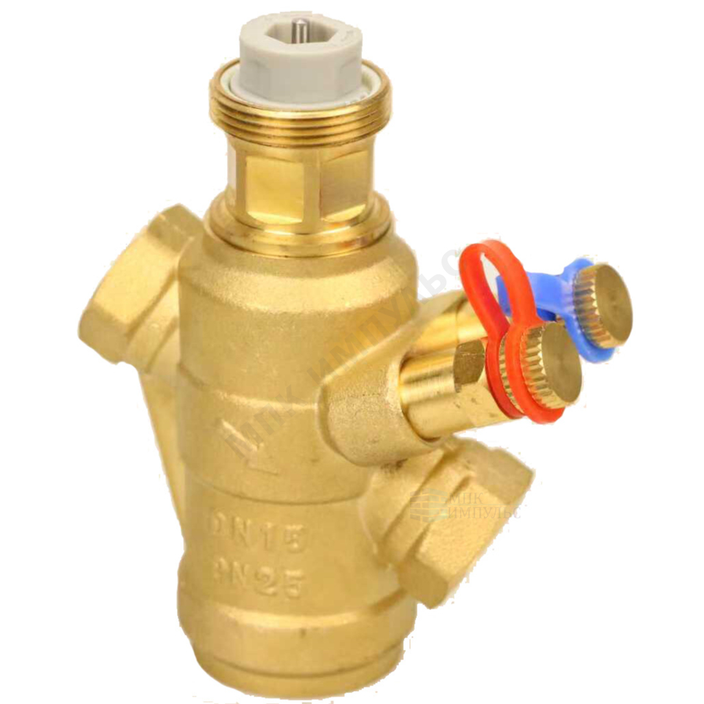 Клапан регулирующий автомат латунь 2110 Ду 15 G1/2" Ру16 ВР Kvs=1м3/ч Aquasfera 2110-01 — изображение 5