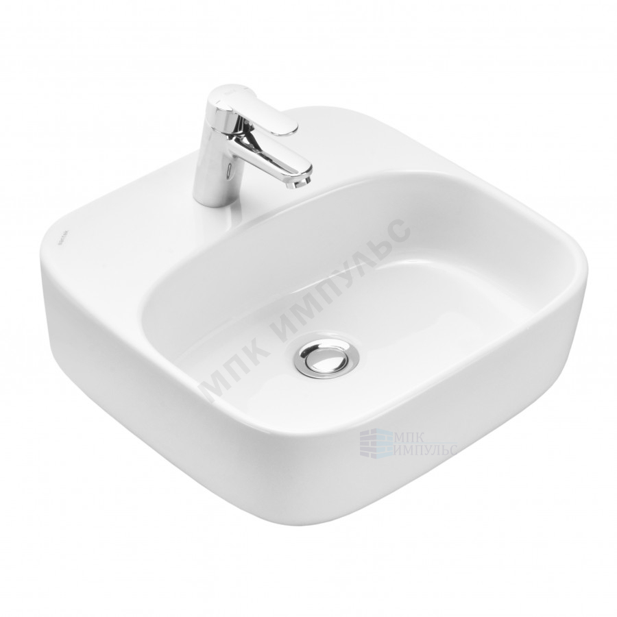 Умывальник мебельный Одри 42 1 отверстие под смеситель по центру белый Santek 1.WH50.1.709