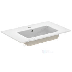 Умывальник мебельный TEMPO Vanity 71 1 отверстие под смеситель по центру белый Ideal Standard E053501