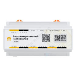 Блок измерительный ES-AIUN-08 на 8 каналов RS485 (Modbus) EctoControl ec01090