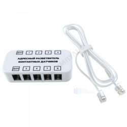 Разветвитель контактных датчиков адресный ES-SIWS-03 RS485 (Modbus) EctoControl ec01055