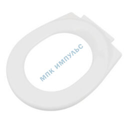 Сиденье для унитаза полипропилен без крышки белое Детский Rosa (Кировская керамика)