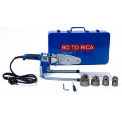 Аппарат сварочный для PP-R труб Rocket Welder 40 Blue 0,6 кВт Дн 16-40мм в комплекте сменные нагреватели Rotorica RT.3111240