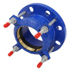 Муфта чугун GGG50 соединительная для ПЭ труб Ду 250 (Дн 250-250) Ру10/16 ПФРК-Е Benarmo 7011