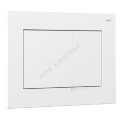 Кнопка для инсталляции пластик белая матовая Touch Line RIVO 302003