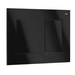 Кнопка для инсталляции пластик черная глянцевая Touch Line RIVO 302006