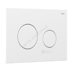 Кнопка для инсталляции пластик белая матовая Touch Neo RIVO 303003
