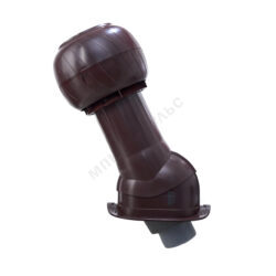 Комплект вентиляционный для металлочерепицы Monterrey D160 Brown пластик ERA STAT+M 160