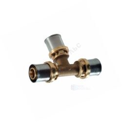 Тройник для МП/PE-X труб латунь пресс Дн 16 RM150 Giacomini RM150Y003