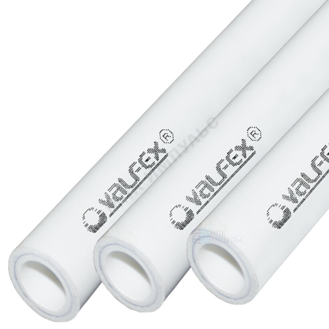 Труба PP-R белая арм алюминием Дн 40х6,7 Ру25 SDR6 Т<90С L=4м VALFEX 10104040