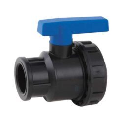 Кран шаровой компрессионный ПЭ 2"x2" ВР/ВР Ру10 RTP (РосТурПласт) 16466