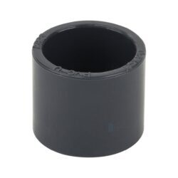 Кольцо НПВХ переходное Дн 63х40 Ру10 серое напорное под клеевое соединение Aquaviva