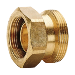 Переходник резьбовой хром Дн 18х3/4" R178R Giacomini R178RX013