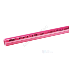 Труба PE-Xa/EVOH Дн 25х3,5 Ру10 Тмакс=95C L=6м RAUTITAN pink Rehau 11360621006